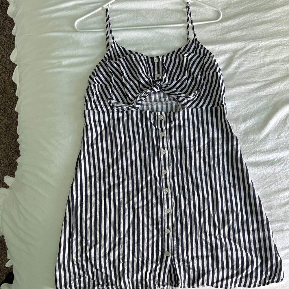 PacSun Striped Black and White Mini Dress